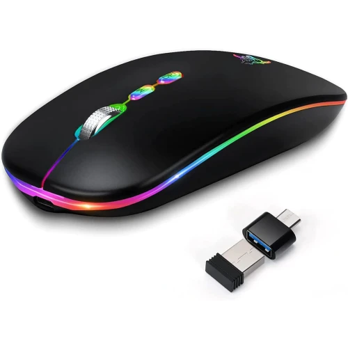 Rechargeable Wireless Mouse – Smooth, Silent & Portable